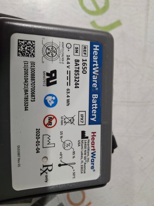 Advantech USA 1650DE HeartWare Battery