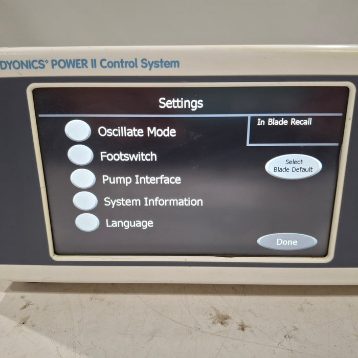 Smith & Nephew Dyonics Power 72200873 Control Unit