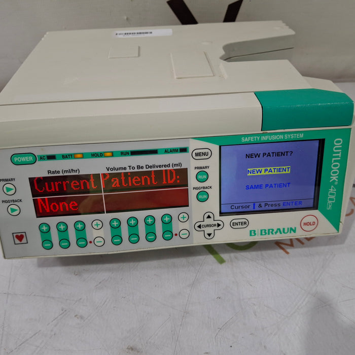 B. Braun Outlook 400ES Infusion Pump