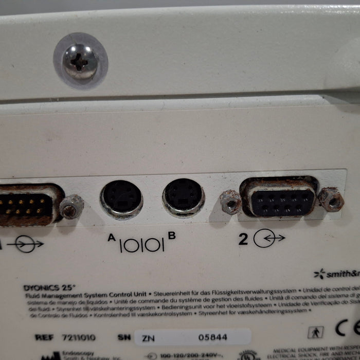 Smith & Nephew Dyonics 25 Fluid Management System Control Unit