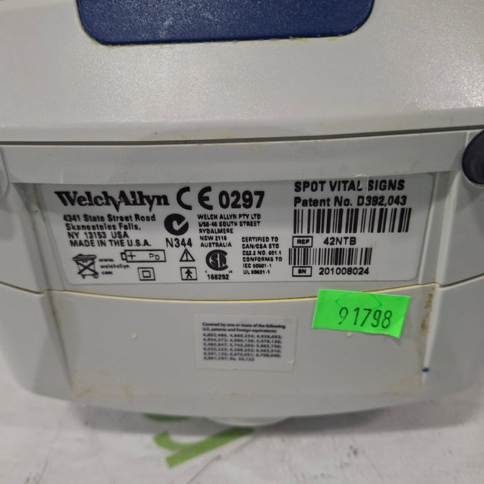 Welch Allyn Spot 420 - NIBP, Temp, Nellcor SpO2 Vital Signs Monitor