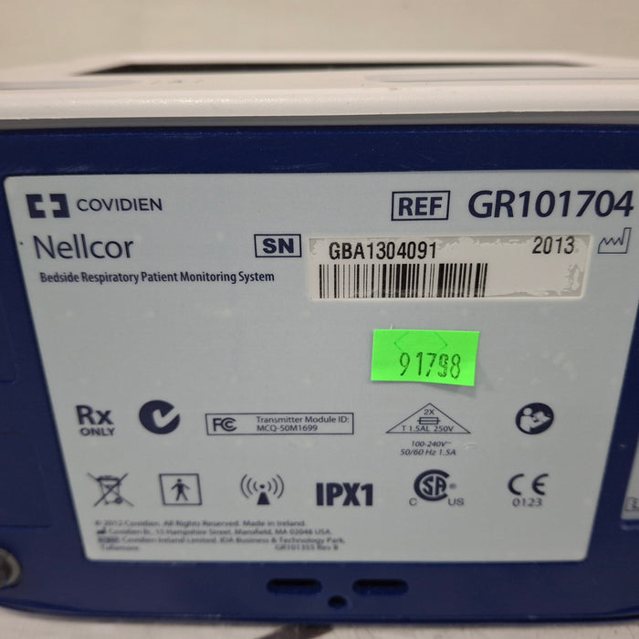 Covidien GR101704 Bedside Respiratory Patient Monitoring System