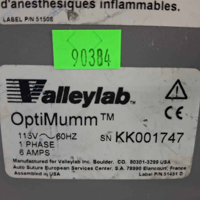 Valleylab OptiMumm Smoke Evacuator