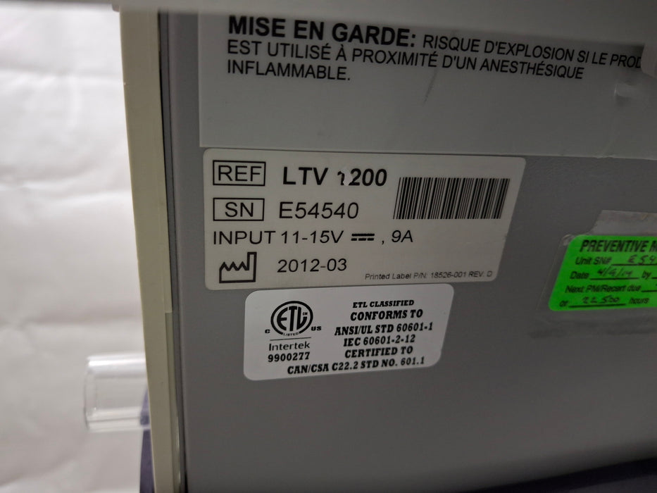 CareFusion LTV 1200 Ventilator