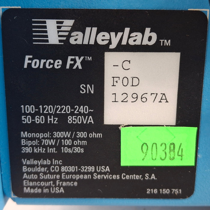 Covidien Valleylab Force FX-C Electrosurgical Generator