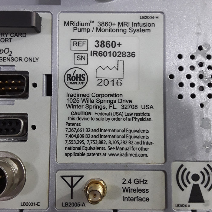 Iradimed MRidium 3860+ MRI Infusion Pump