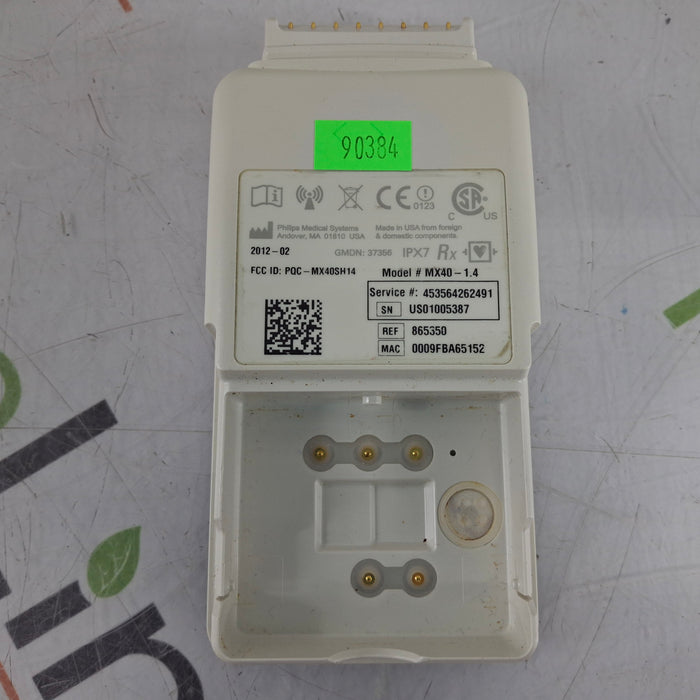 Philips MX40 1.4 ECG 865350 Telemetry Transmitter