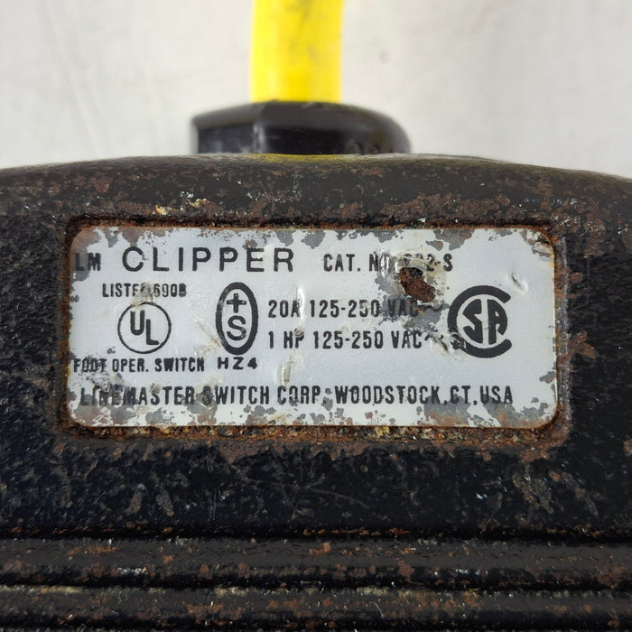 Linemaster Switch Corporation Clipper 632-S Foot Switch