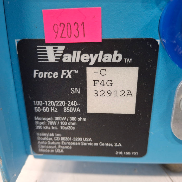 Covidien Valleylab Force FX-C Electrosurgical Generator