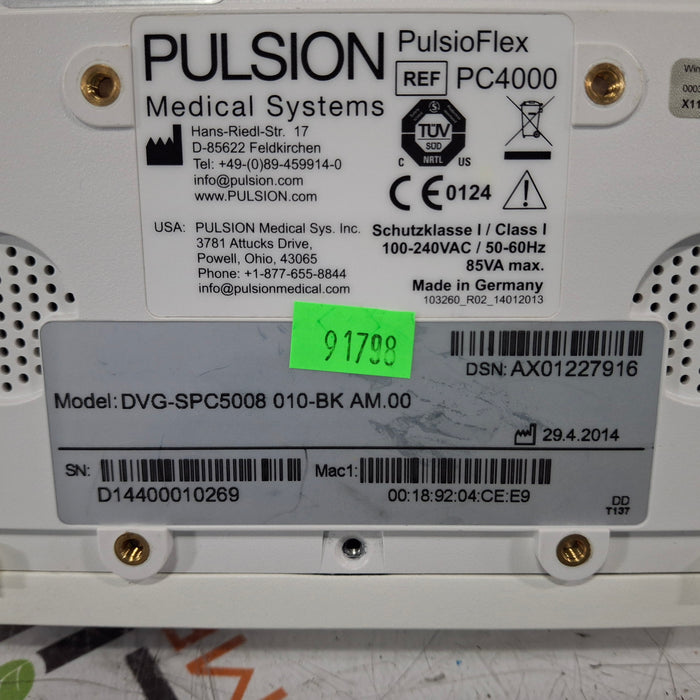 Pulsion Medical Systems PulsioFlex Patient monitor