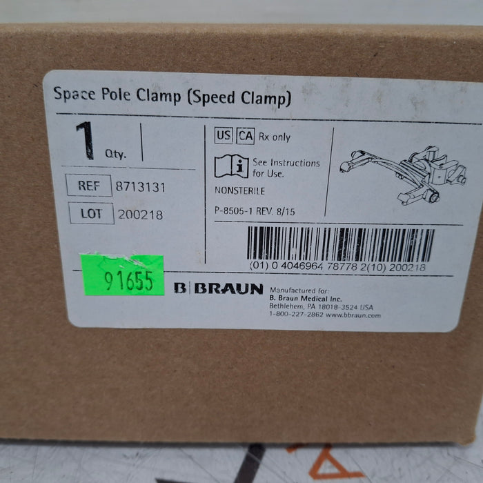 B. Braun Space Pole Clamp 8713131 Speed Clamp