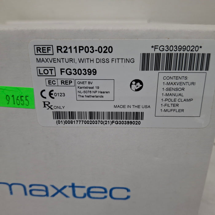 Maxtec, Inc. MaxVenturi Blender w/O2 Analyzer