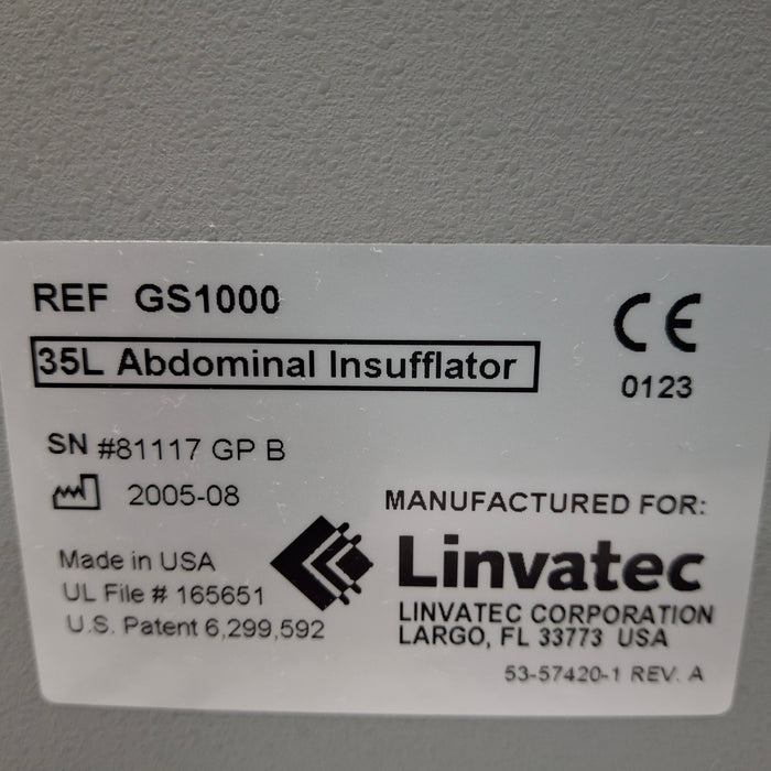 ConMed GS1000 35L Insufflator