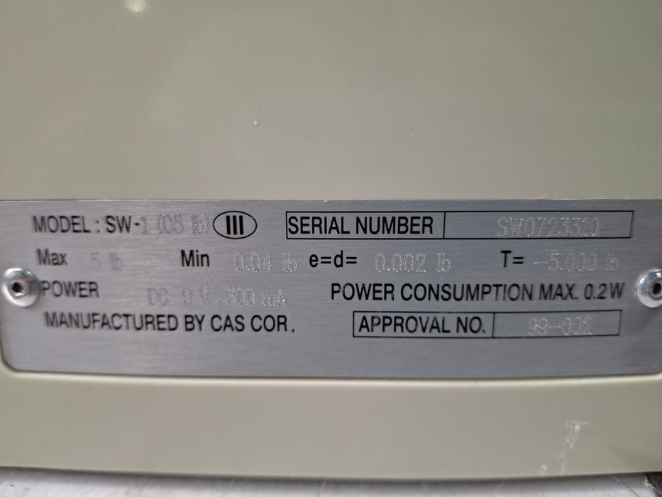 CAS SW-5 Food Service Scale