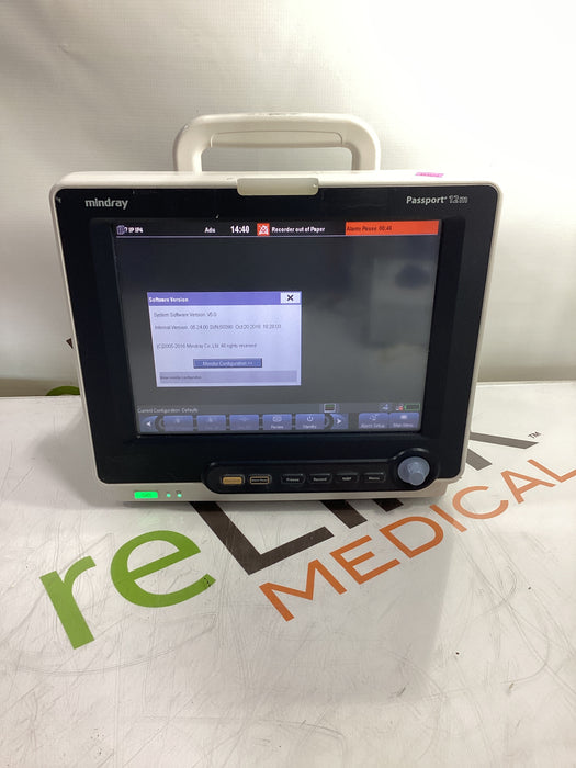 Mindray Passport 12m Patient Monitor