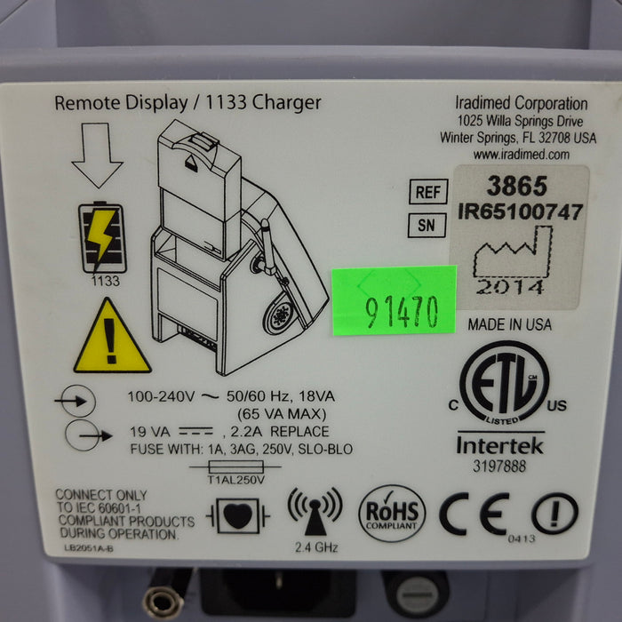 Iradimed MRidium 3865 MRI Infusion Pump