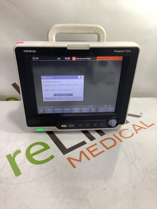 Mindray Passport 12m Patient Monitor