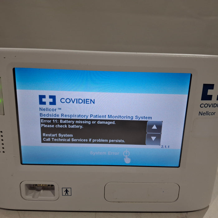 Covidien PM1000N Nellcor Bedside SPO2 Monitor