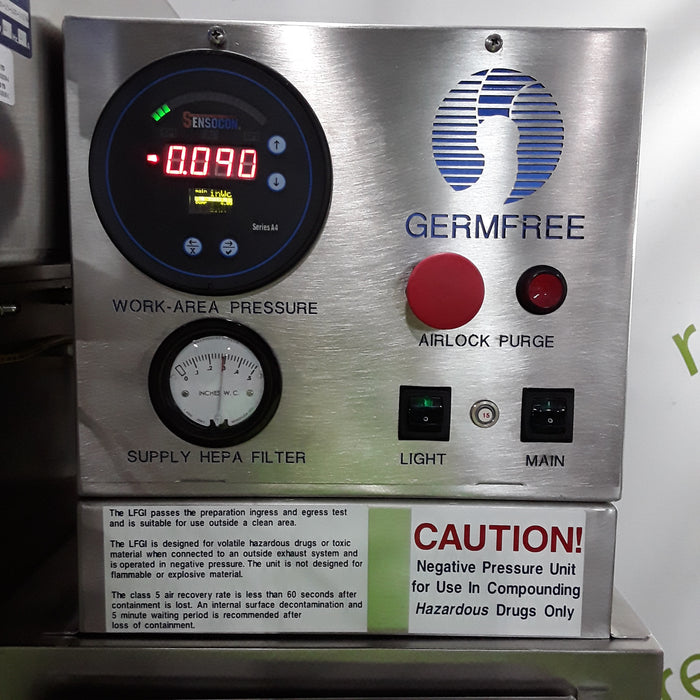 Germfree LFGI-3USP Glovebox