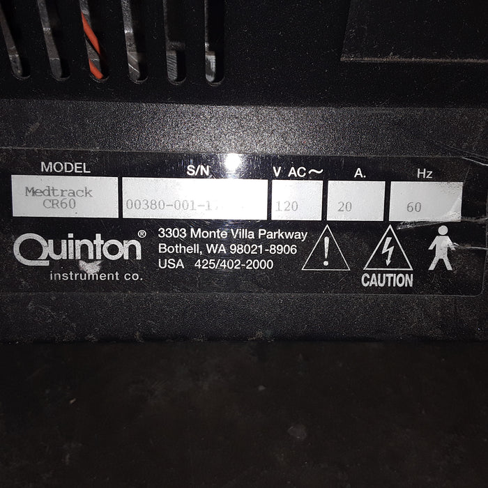 Quinton Medtrack CR60 Stress Test Treadmill