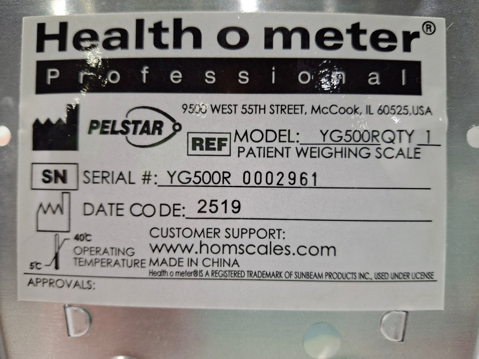 Health O Meter YG500R Top Load Scale