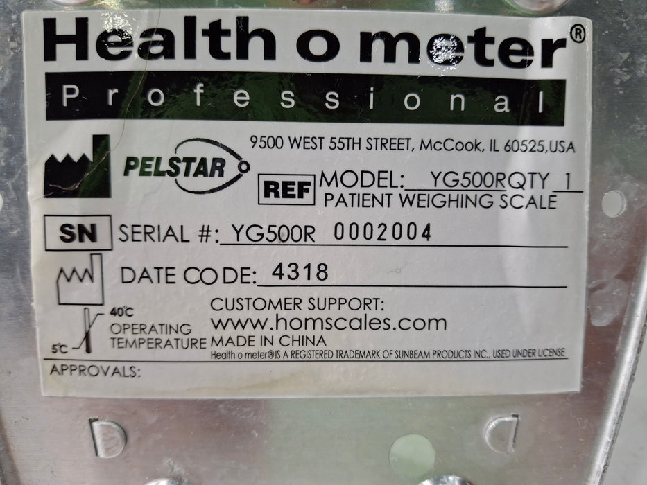 Health O Meter YG500R Top Load Scale