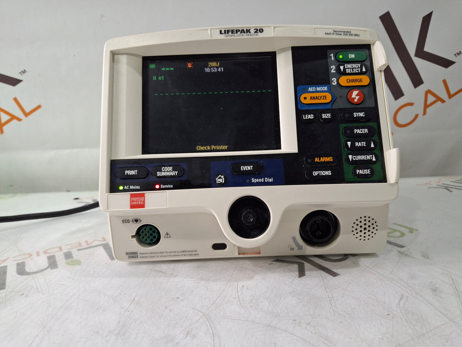 Physio-Control LifePak 20 Defib