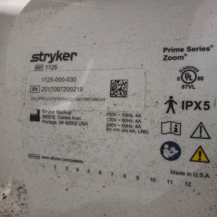 Stryker 1125 ZOOM Prime Series Stretcher