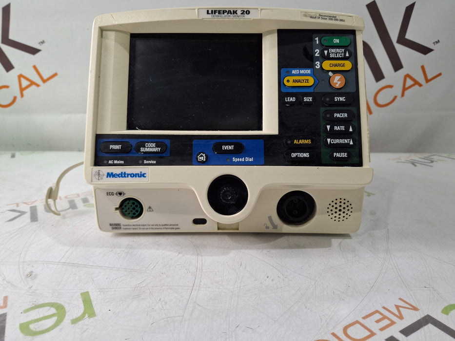 Physio-Control LifePak 20 Defib