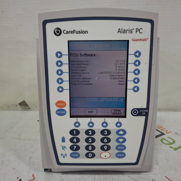 CareFusion Alaris 8015 Small Screen POC Infusion Pump