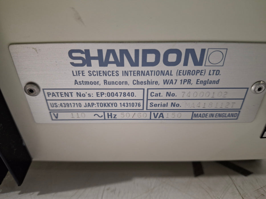 Shandon Lipshaw 74000102 Cytospin 3 Centrifuge