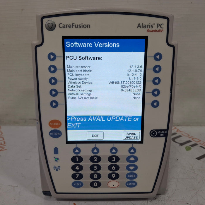 CareFusion Alaris 8015 Large Screen POC Infusion Pump