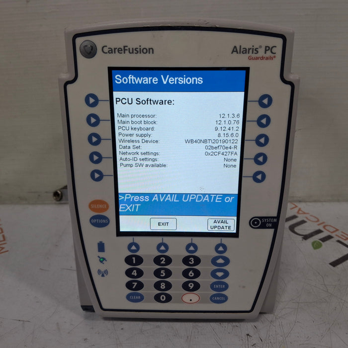 CareFusion Alaris 8015 Large Screen POC Infusion Pump