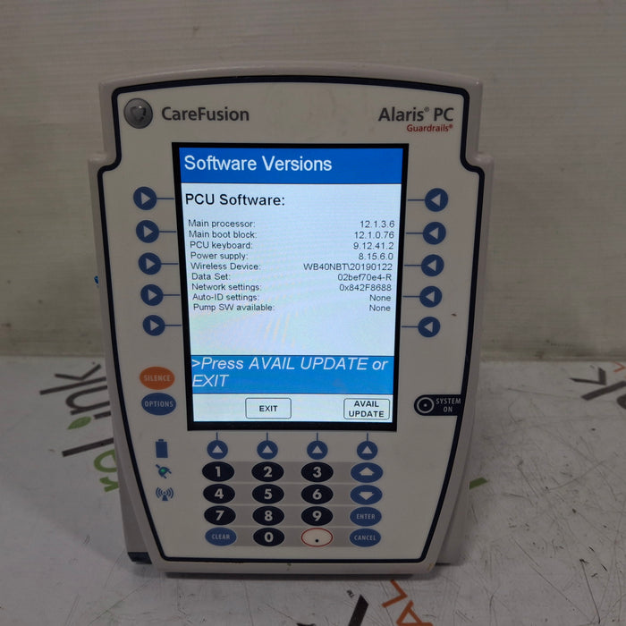 CareFusion Alaris 8015 Large Screen POC Infusion Pump