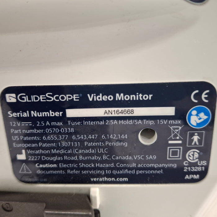 Verathon Medical, Inc Glidescope Video Laryngoscope