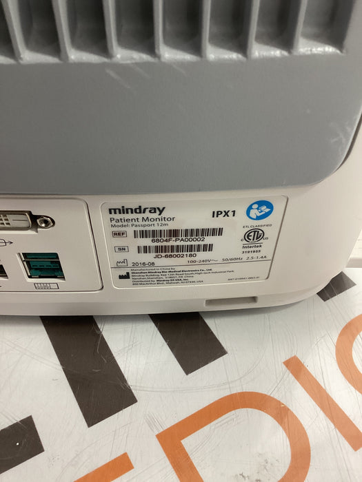 Mindray Passport 12m Patient Monitor