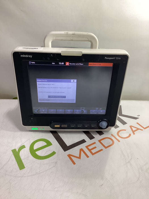 Mindray Passport 12m Patient Monitor