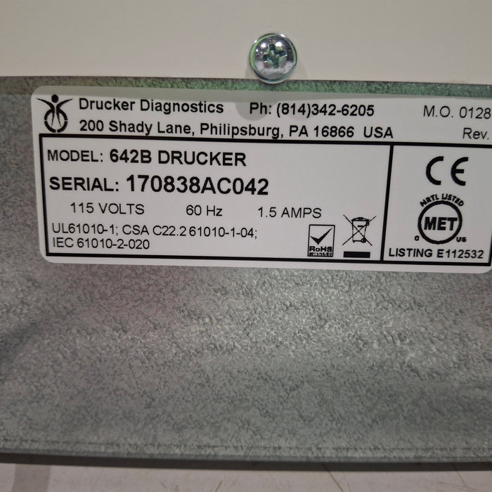 Drucker Diagnostics 642B Centrifuge