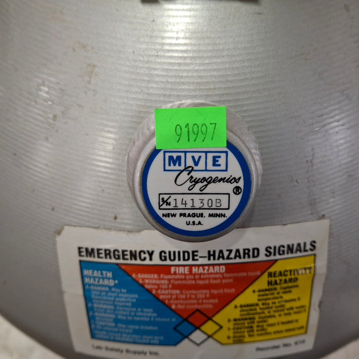 MVE Apollo SX-18 Liquid Nitrogen Cryogenic Storage Tank