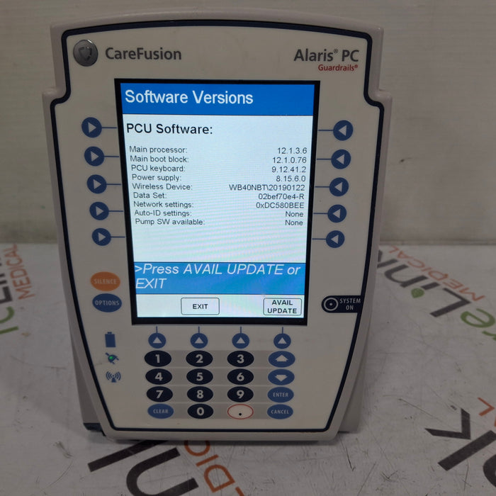 CareFusion Alaris 8015 Large Screen POC Infusion Pump