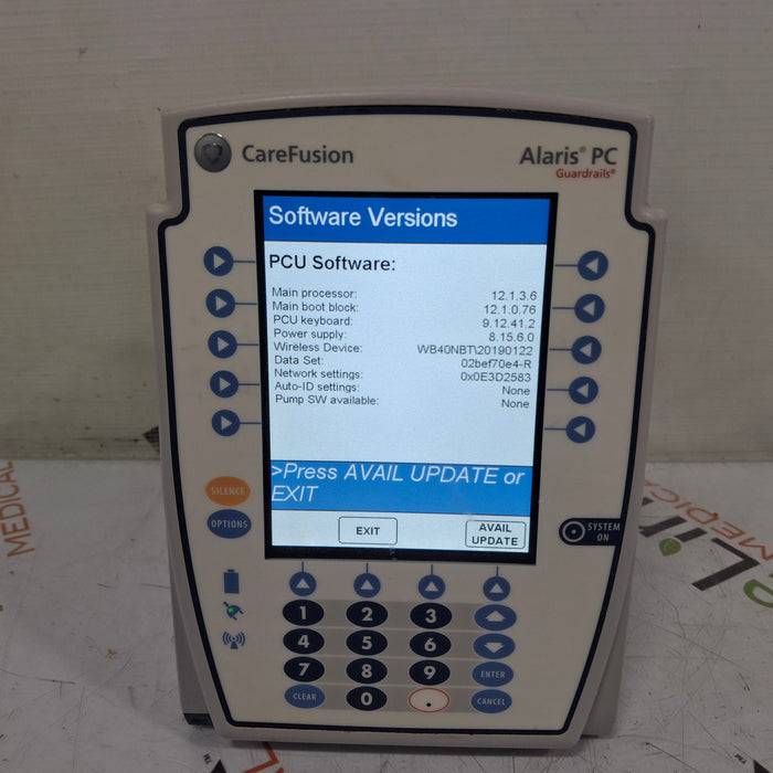 CareFusion Alaris 8015 Large Screen POC Infusion Pump