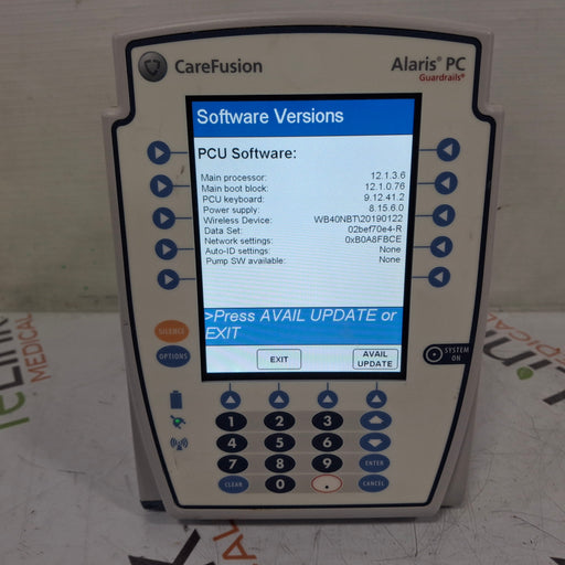 CareFusion CareFusion Alaris 8015 Large Screen POC Infusion Pump Infusion Pump reLink Medical