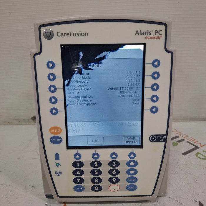 CareFusion Alaris 8015 Large Screen POC Infusion Pump