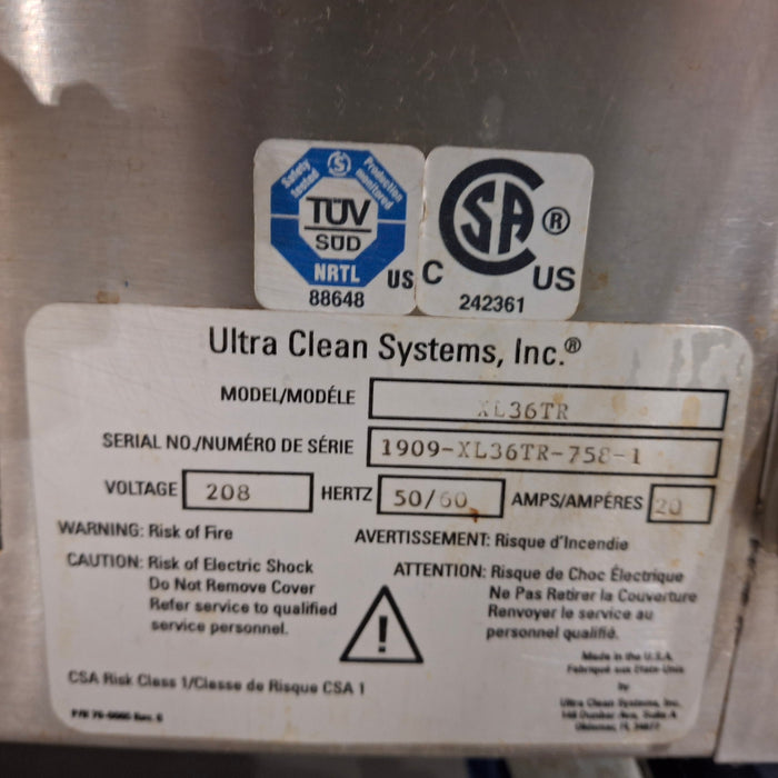 Ultra Clean Systems, Inc Triton 36 Ultrasonic Cleaning System