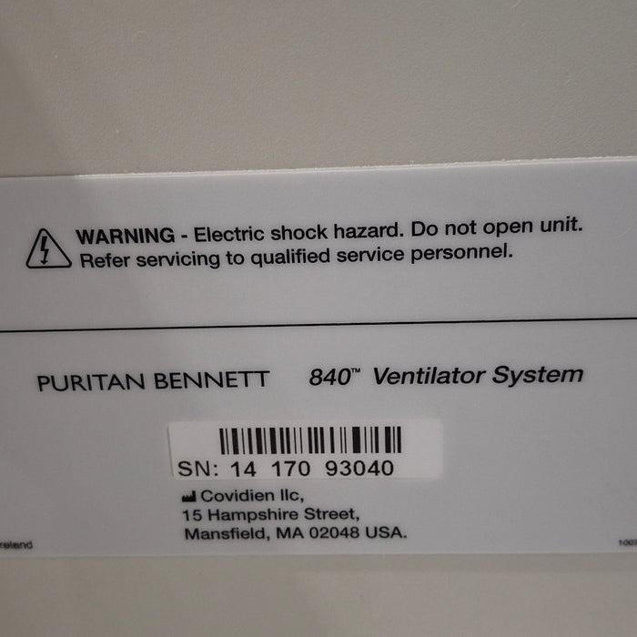 Puritan Bennett 840 Ventilator