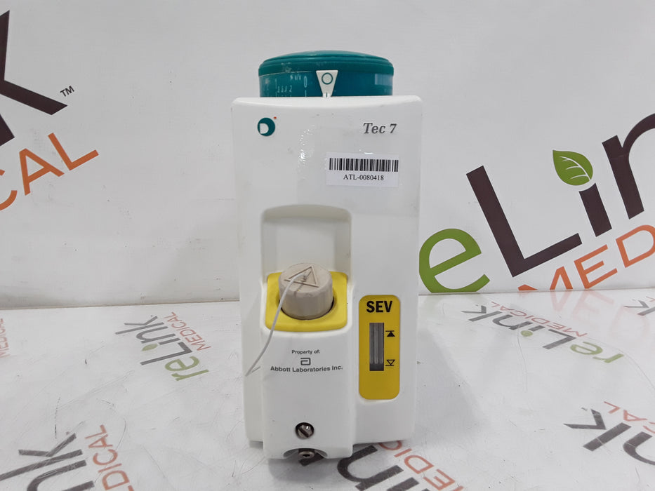Abbott Laboratories Company TEC 7 Sevoflurane Vaporizer