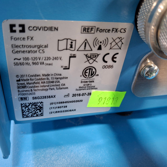 Covidien Force FX-CS Electrosurgical Unit