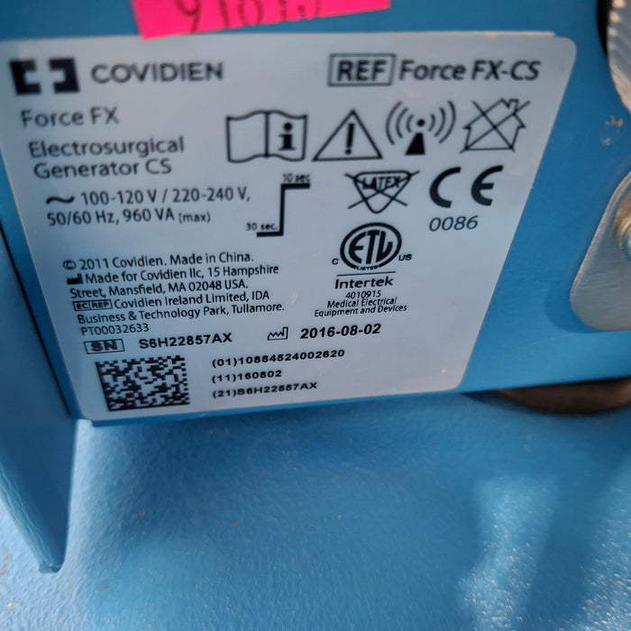 Covidien Force FX-CS Electrosurgical Unit