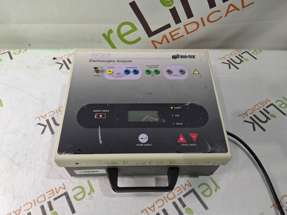 Bio-Tek Instruments RF303 Electrosurgery Analyzer