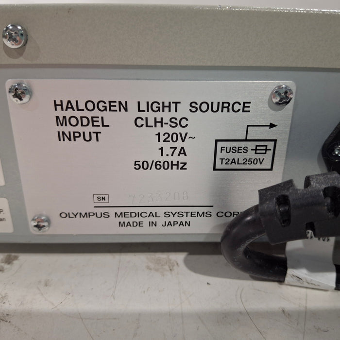 Olympus CLH-SC Halogen Light Source